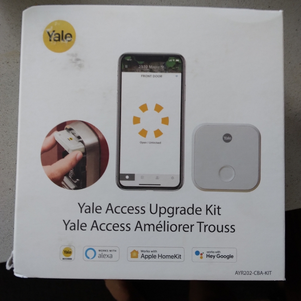 Yale wifi door opener lock with kit